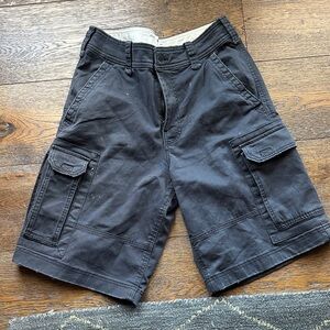 Hollister Dark Gray Cargo Shorts for Men